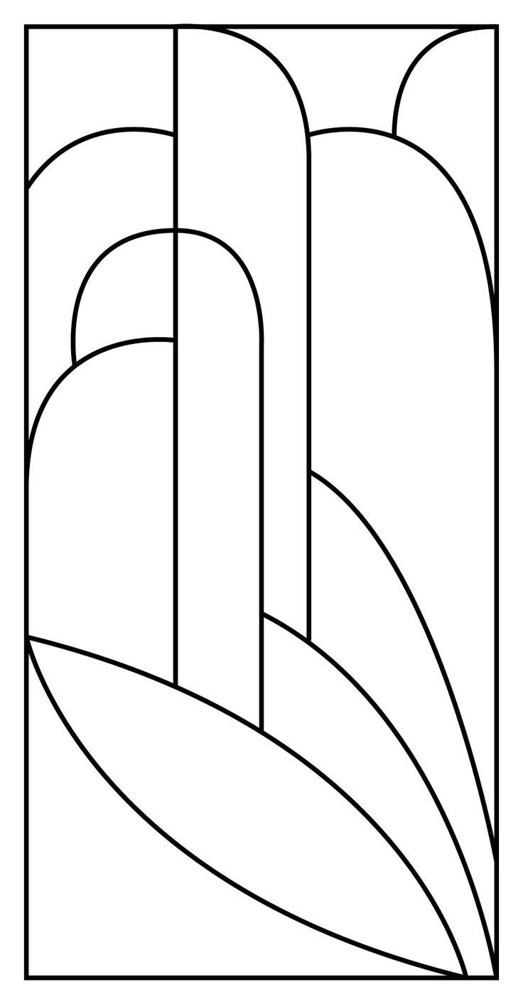 Beginner Stained Glass Patterns - 19 Free Pdf Printables | Printablee inside Simple Stained Glass Patterns Printable
