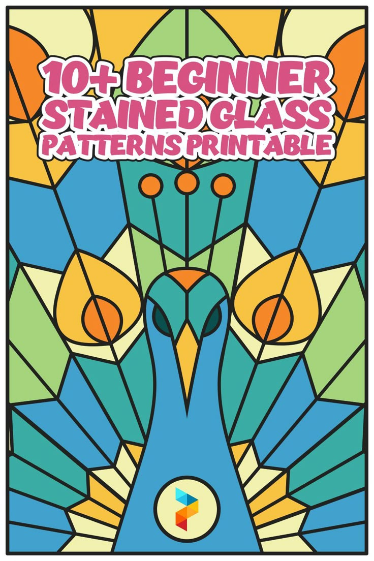 Beginner Stained Glass Patterns - 19 Free Pdf Printables | Printablee throughout Simple Stained Glass Patterns Printable