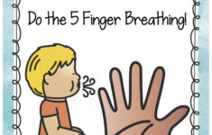 Behavior Management Signs | 5 Finger Breathing Printable Posters inside 5 Finger Breathing Printable