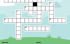 Bible Crossword Puzzle – 6 Free Pdf Printables | Printablee throughout Bible Crosswords Printable