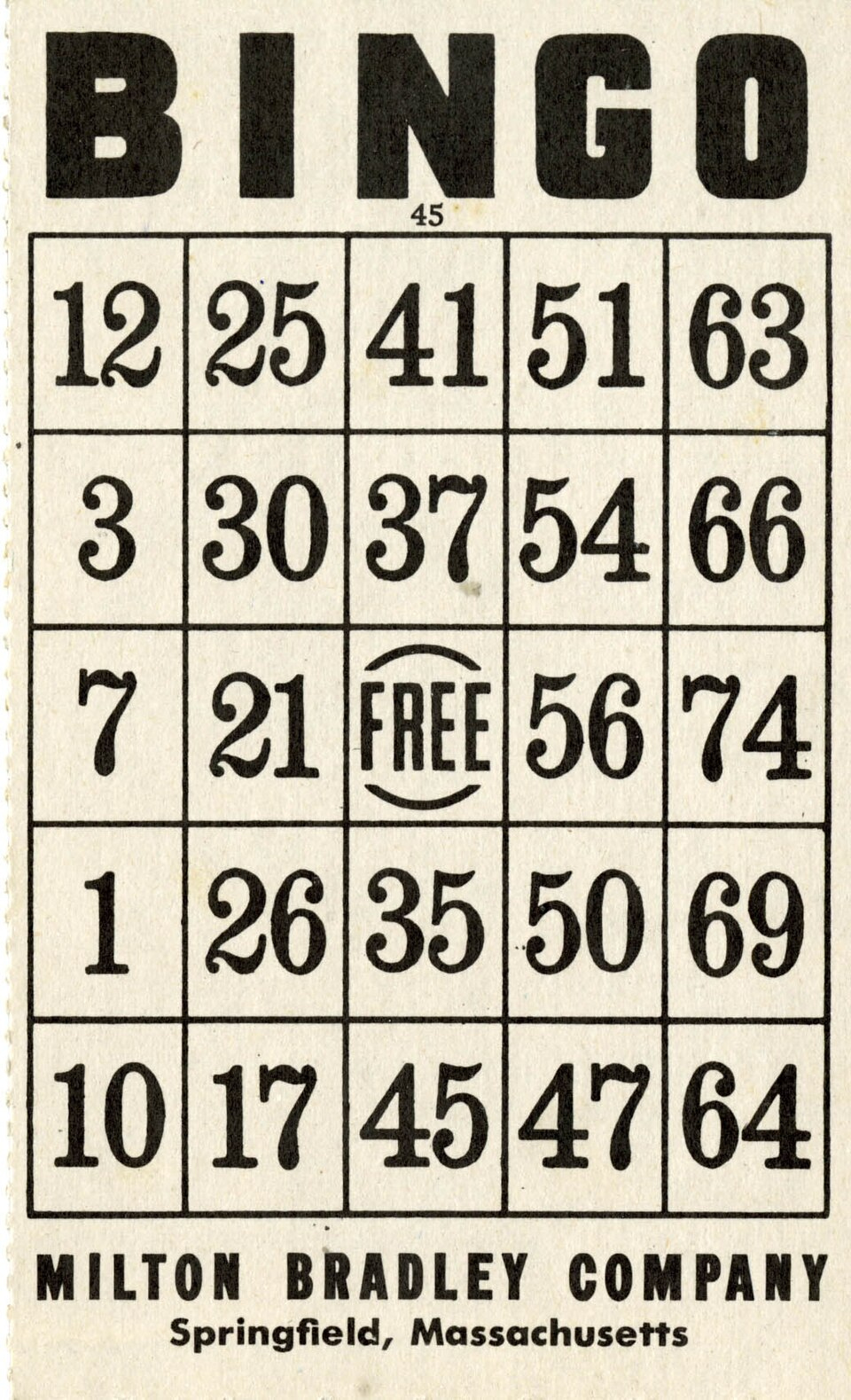 Bingo Card - Wikipedia throughout Is Bingo a Card Game