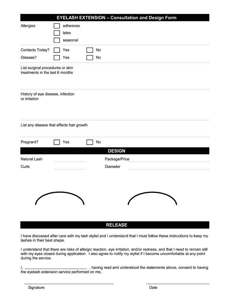 Blank Lash Map Template - Fill Online, Printable, Fillable, Blank inside Free Printable Printable Eyelash Extension Practice Sheet