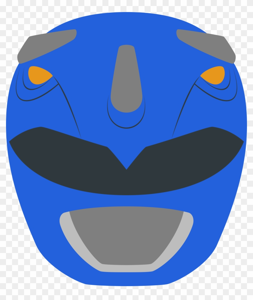 Blue Clipart Power Ranger - Cartoon Power Ranger Helmet - Free regarding Free Printable Power Ranger Mask Template