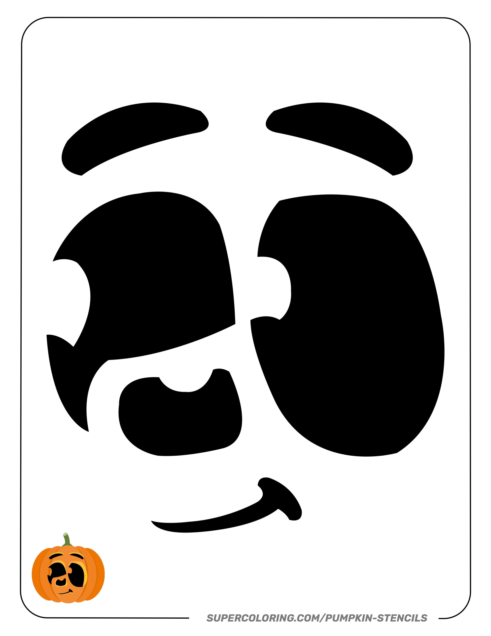 Bluey (Free Pumpkin Stencil - Pumpkin Pattern - Pumpkin Template inside Bluey Pumpkin Stencil Printable Free