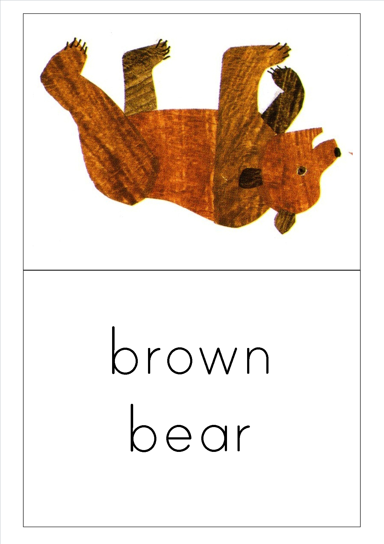 Brown Bear, Brown Bear, What Do You See? | Primary Efl Resources within Brown Bear Brown Bear Free Printables