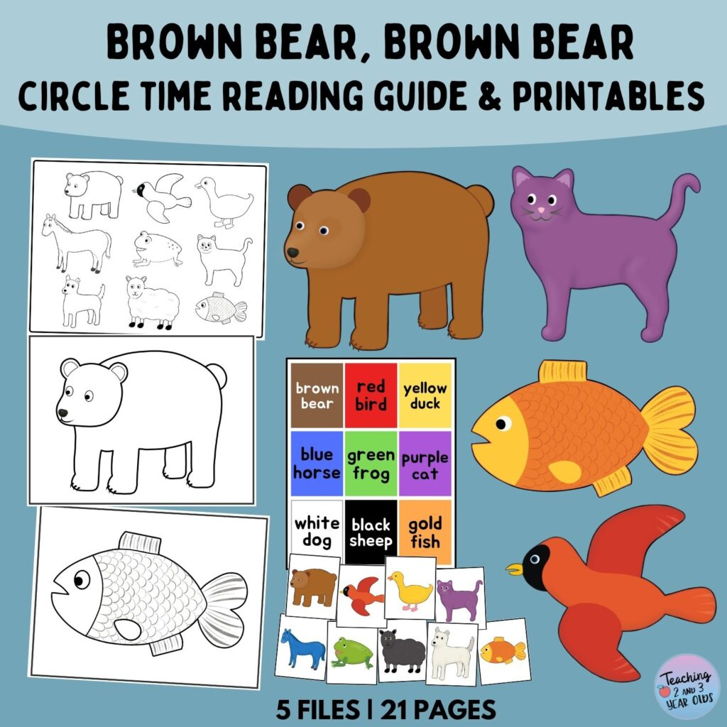 Brown Bear, Brown Bear, What Do You See Printable Book intended for Brown Bear Brown Bear Free Printables