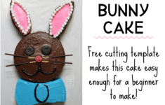 Bunny Cake | Coffee With Us 3 for Bunny Cake Template Printable