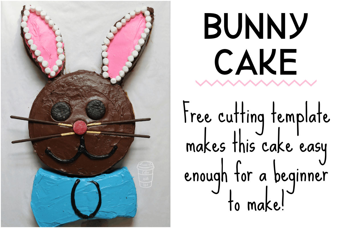 Bunny Cake | Coffee With Us 3 for Bunny Cake Template Printable