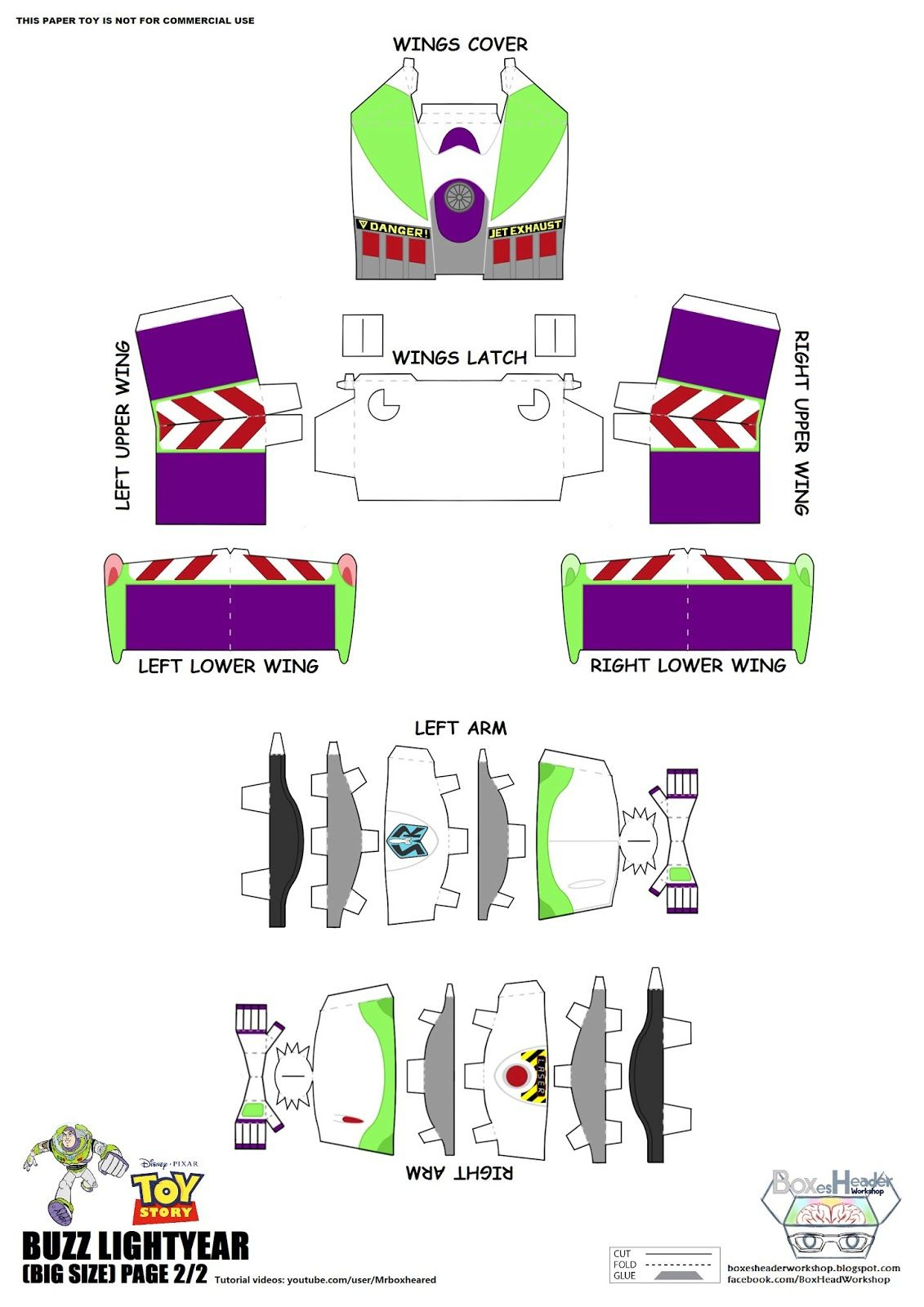 Buzz Lightyear: Discover 91 Ideas From &amp;quot;Buzz Lightyear&amp;quot; with Free Printable Printable Buzz Lightyear Wings Template
