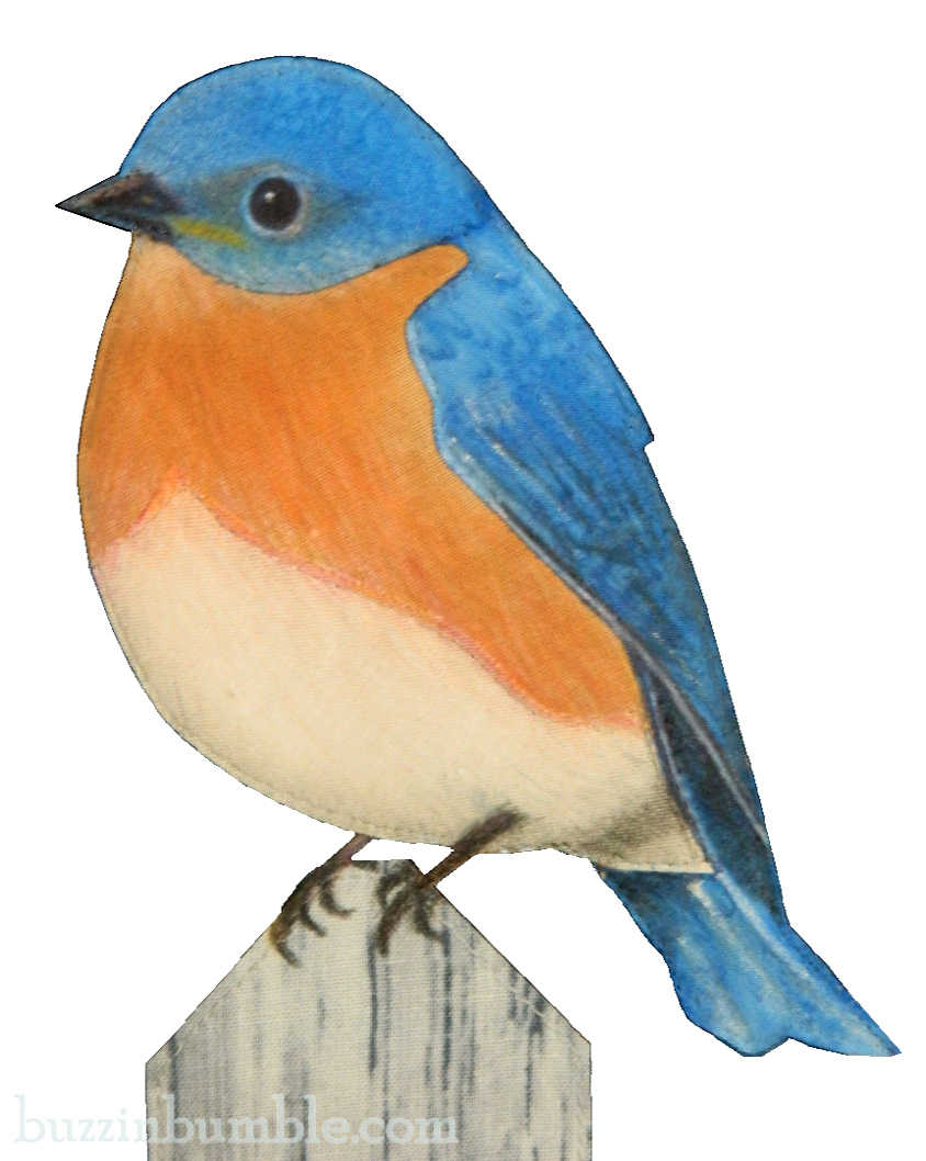 Buzzinbumble: Bluebird Applique – Free Pattern! with Printable Bird Applique Pattern