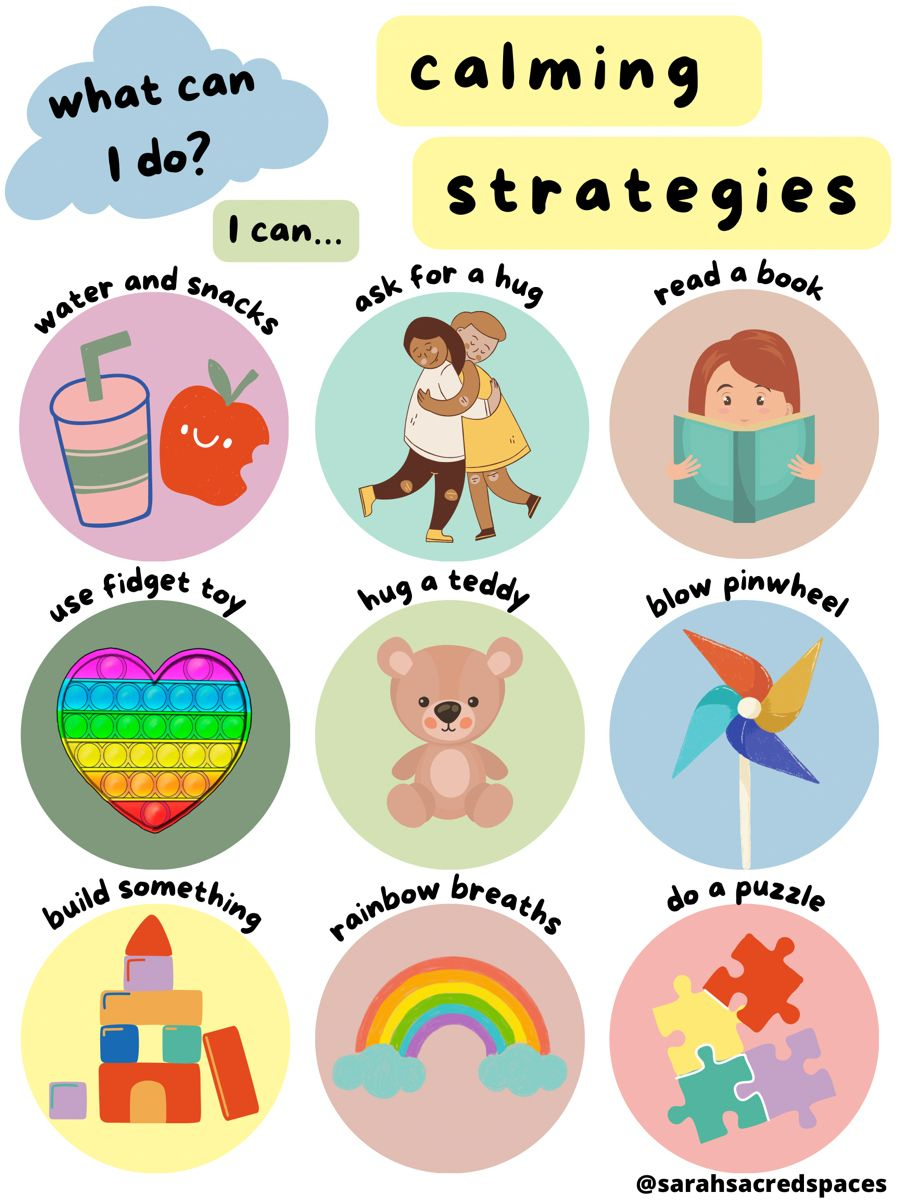 Calming Corner Printables - Printable Party Favors within Calm Corner Printables Free