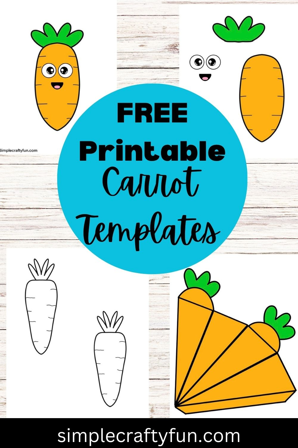 Carrot Template 18 Free Printables - with regard to Cut Out Carrot Template Printable