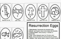 Church House Collection Blog: Easter Resurrection Eggs Craft- Free inside Free Printable Resurrection Eggs Printable