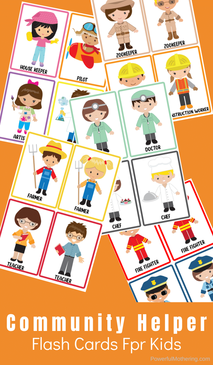 Community Helper Flash Cards | Free Homeschool Deals © inside Free Printable Community Helpers Flashcards