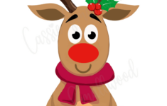 Cute Pin The Nose On Rudolph Game (Free Printable) – Cassie Smallwood with Free Printable Pin The Nose On Rudolph