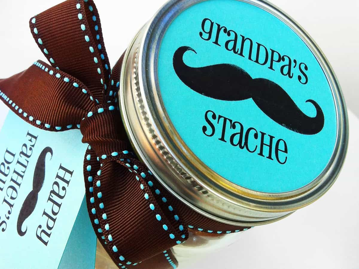 Daddy&amp;#039;S Stache Father&amp;#039;S Day Gift Idea With Free Printable intended for Dad&amp;#039;S Stache Printable