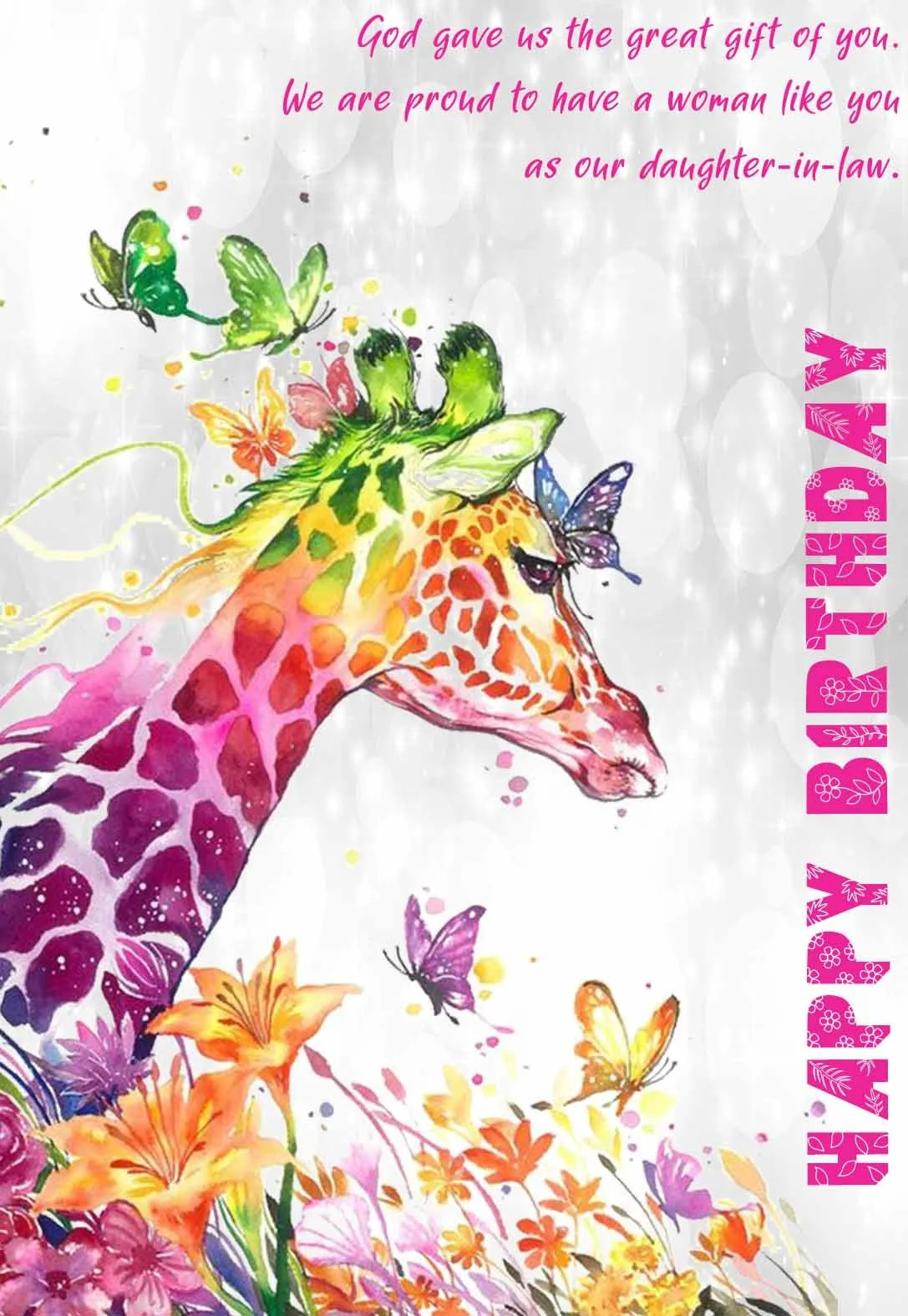 Daughter In Law Printable Birthday Cards (Free) — Printbirthday.cards within Free Printable Birthday Cards For Daughter in Law