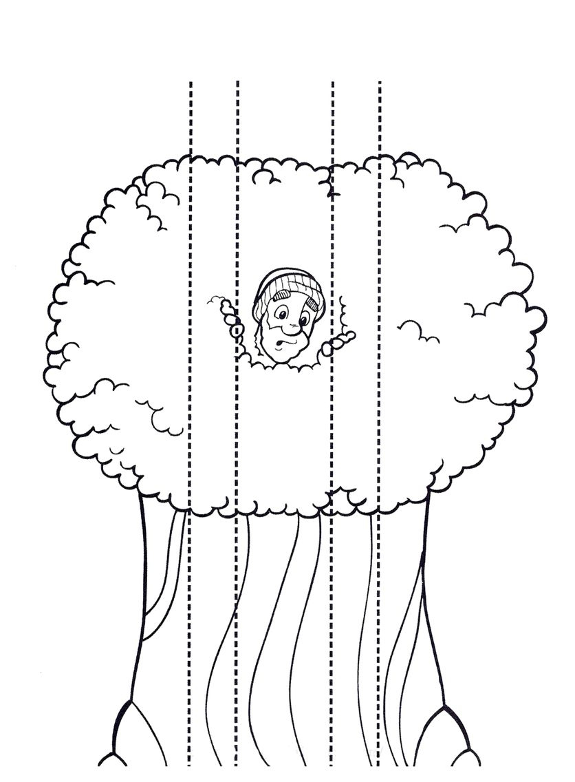 Day 1 Vbs- Jesus Saw Zacchaeus | Zacchaeus, Bible Crafts, Sunday pertaining to Free Printable Zacchaeus Craft