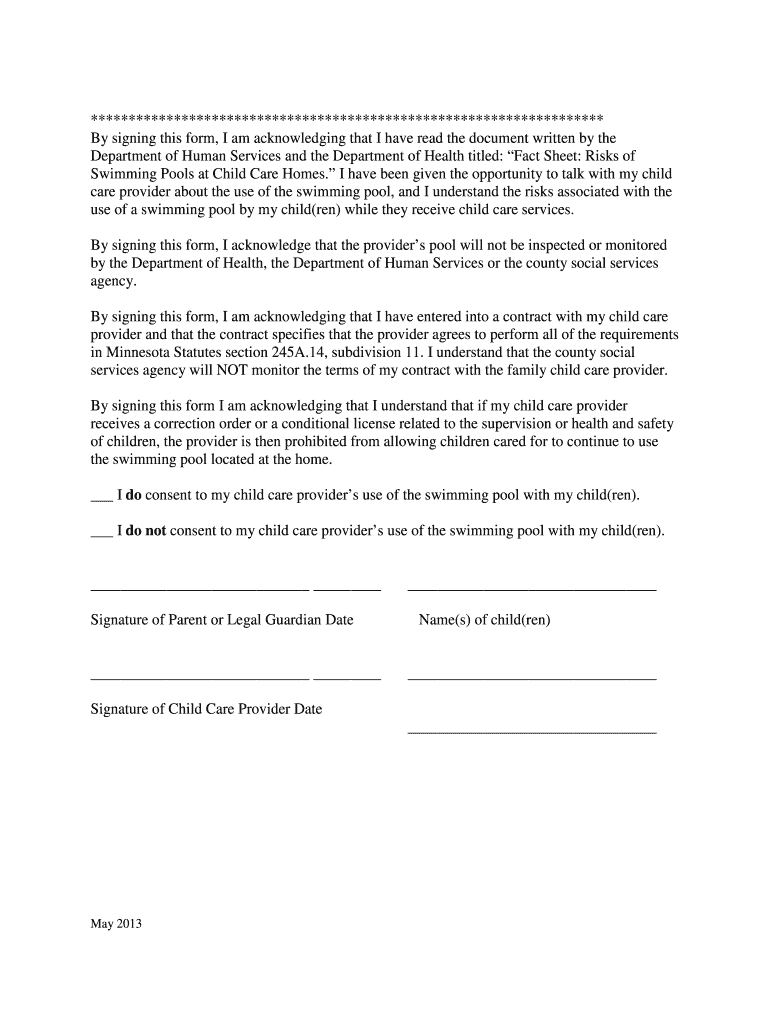Department Human: Fill Out &amp;amp; Sign Online | Dochub inside Parental Consent Form Printable Swimming Pool Waiver Template