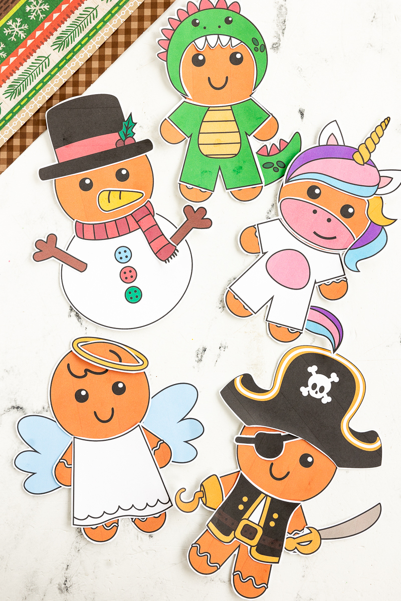 Disguise A Gingerbread Man.mp4 intended for Free Printable Disguise A Gingerbread Man Template