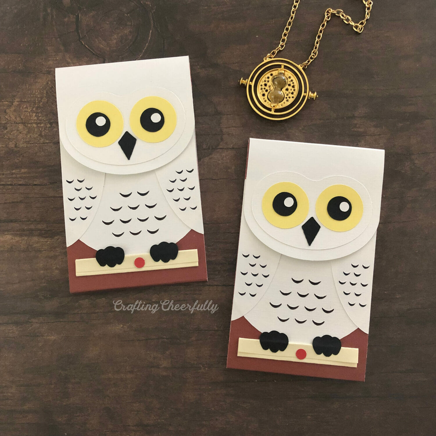 Diy Hedwig Owl Notepad - Crafting Cheerfully with Harry Potter Owl Printable