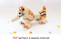 Diy Pdf Dachshund Sewing Pattern | Easy Gift Baby Toy, Stuffed regarding Downloadable Free Printable Dachshund Sewing Pattern