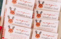 Diy Reindeer Food Free Printable – Easy Kid Activity – in Free Printable For Reindeer Food