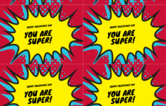 Diy Superhero Valentines – Arinsolangeathome within Free Printable Superhero Valentines