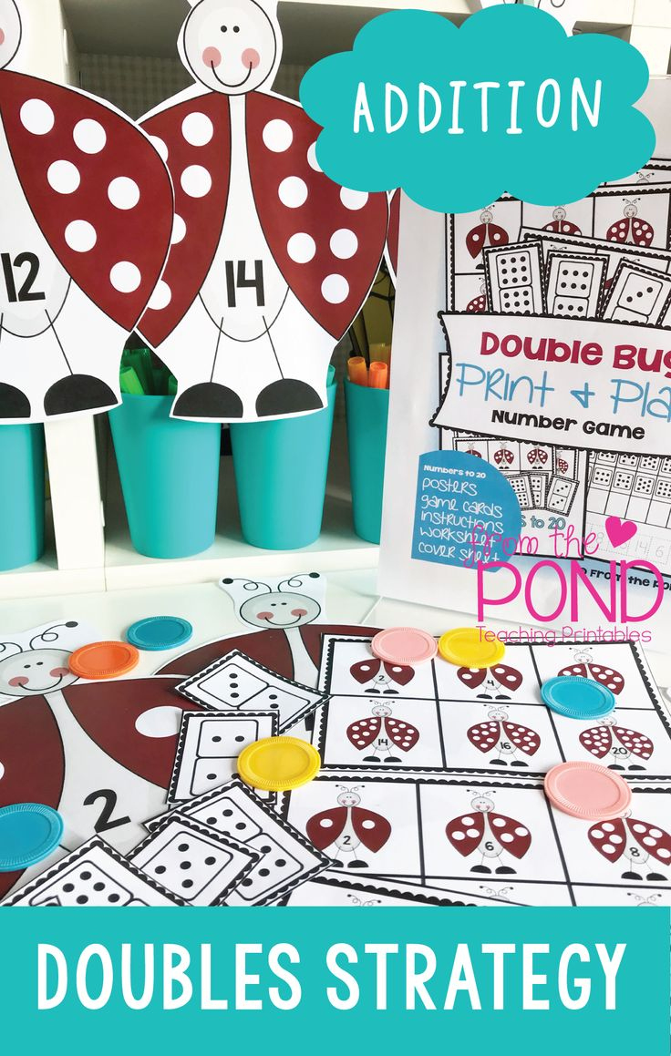 Doubles Facts Addition Game Posters And Math Craft with regard to Printable Doubles Facts Poster
