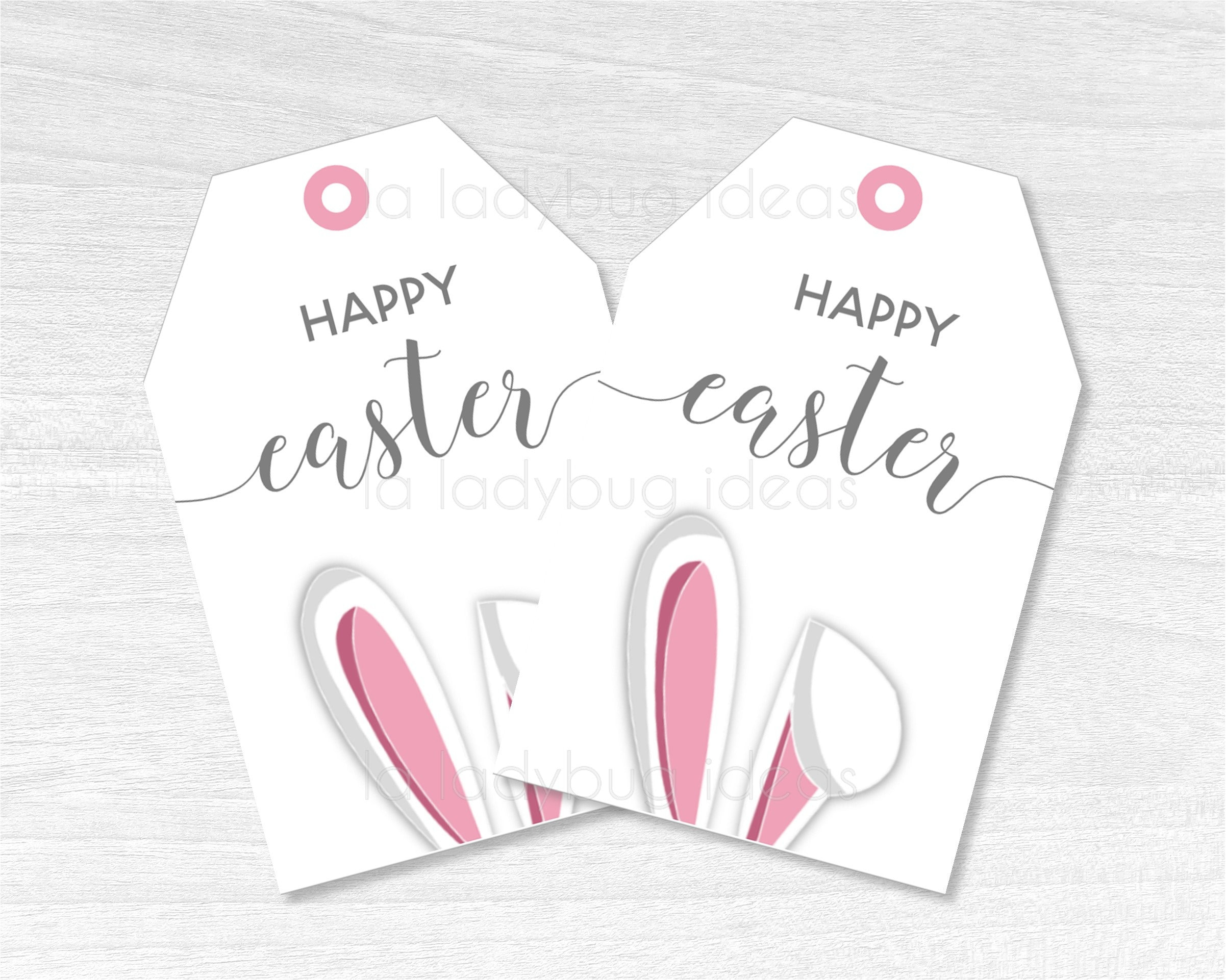 Easter Gift Tags. Basket Tags For Easter. Printable Pdf. Instant in Printable Easter Basket Tags