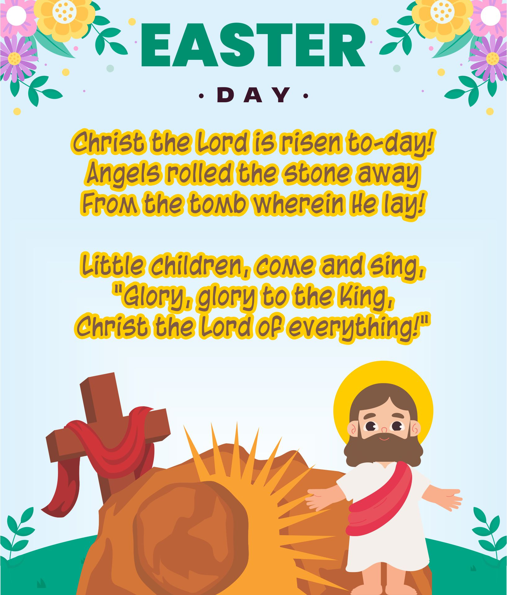 Easter Speeches - 10 Free Pdf Printables | Printablee for Youth Easter Speeches For Black Churches Free Printable