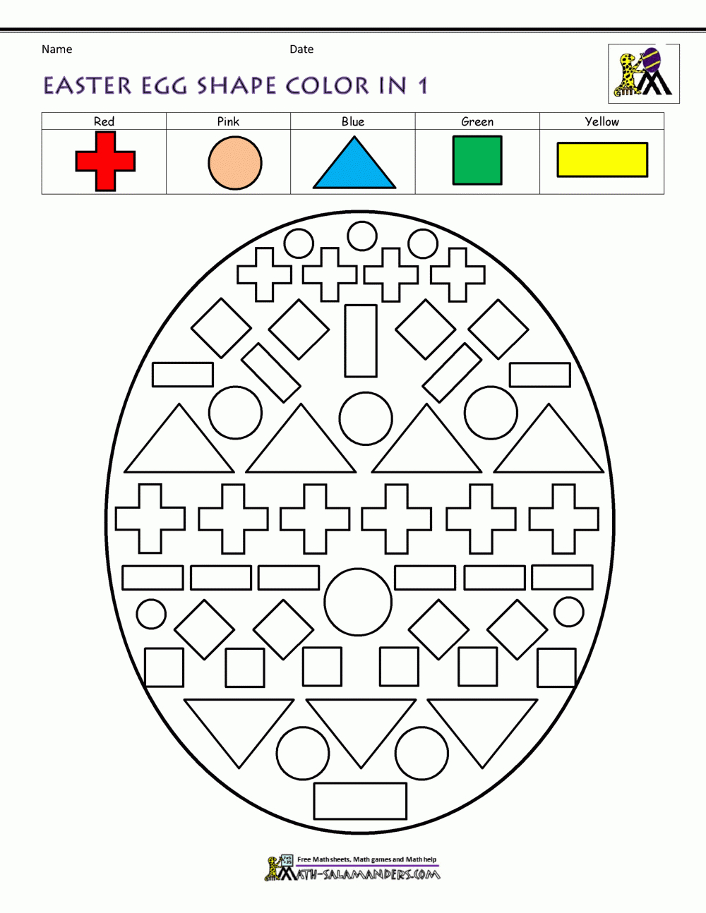 Easter Worksheets For Kids intended for Printable Egg Place Value Worksheet