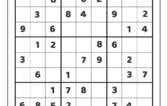 Easy And Hard Sudoku Printables Kids Activities Blog in Free Sodoku Puzzles Printable