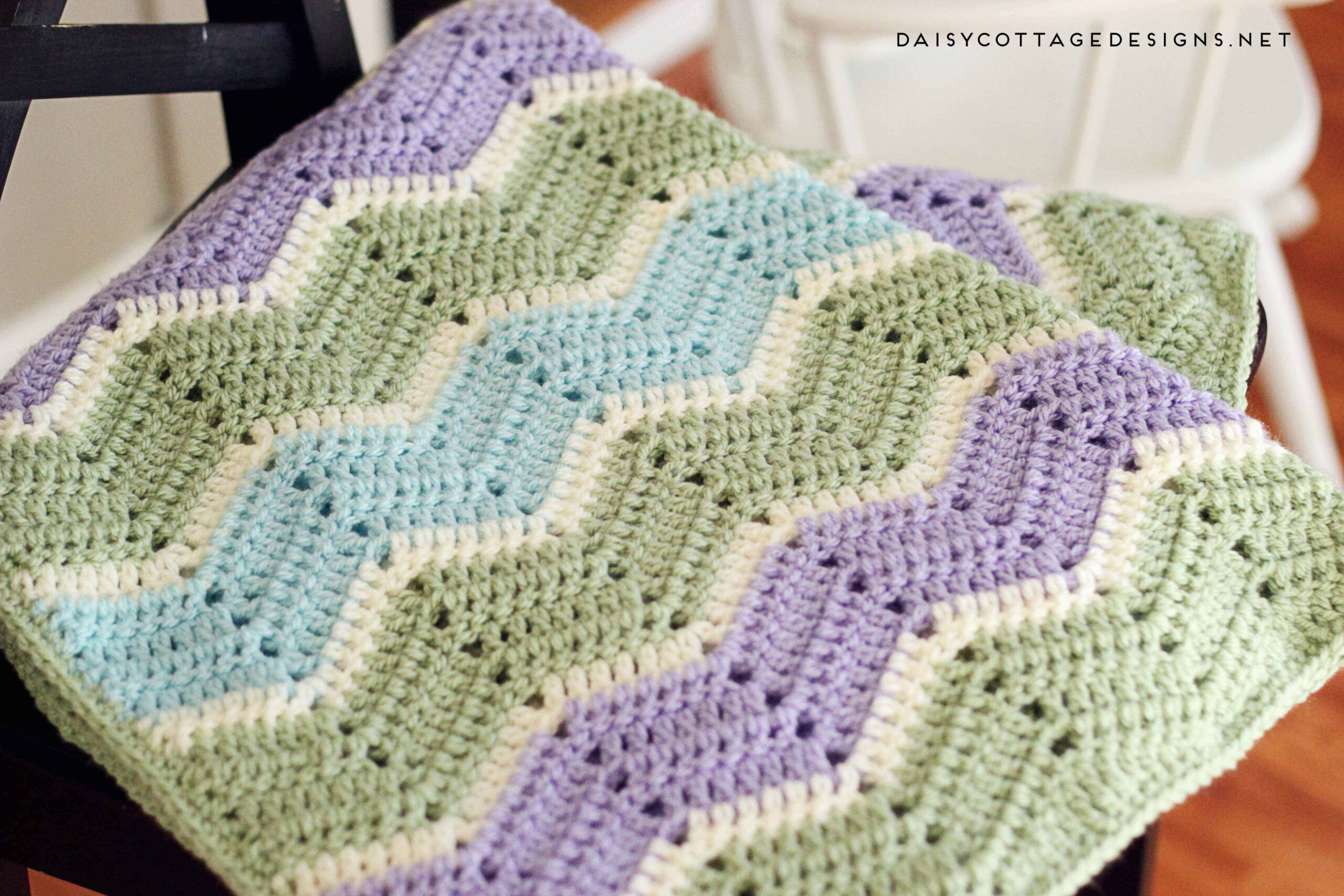 Easy Chevron Pattern (Quick &amp;amp; Easy!) - pertaining to Free Printable Chevron Crochet Pattern