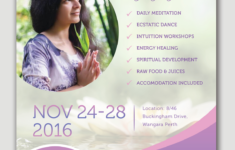 Elegant, Playful, Health And Wellness Flyer Design For A Company within Free Printable Reiki Brochures