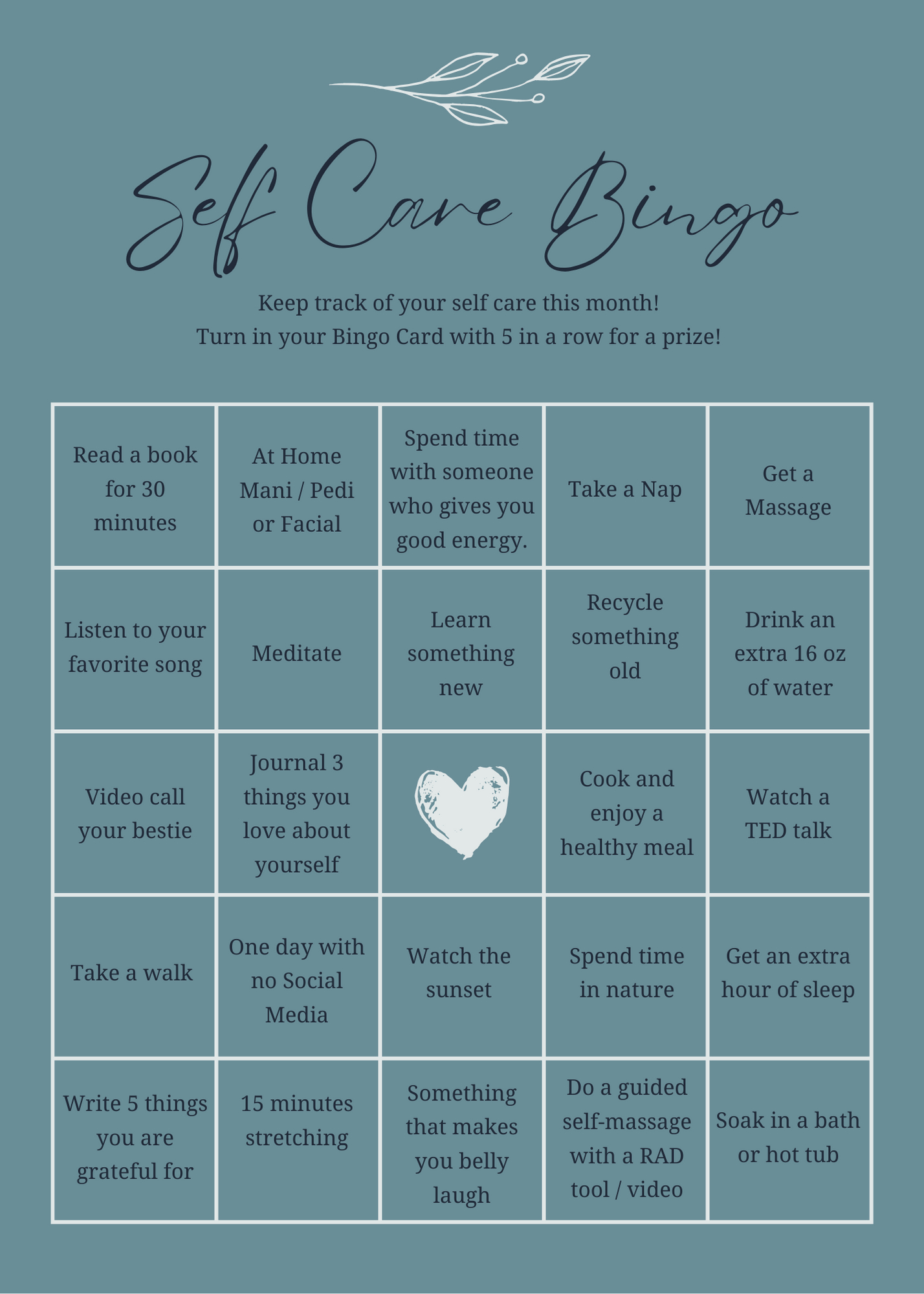 Elevate Your Self-Care Game With Our Self-Care Bingo! - Be Well regarding Self Care Bingo Cards