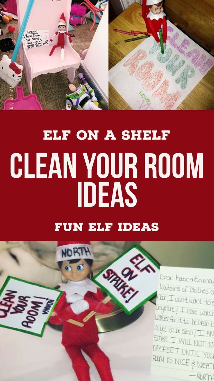 Elf On The Shelf Clean Your Room Ideas intended for Elf On The Shelf Clean Your Room Printable