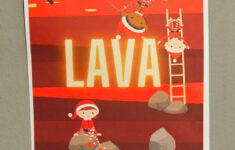 Elf Props Printable The Floor Is Lava Sign Digital File. – Etsy with regard to Floor Is Lava Printable