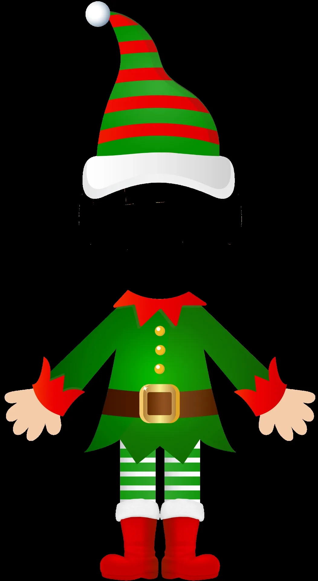 Elf Yourself Blank Printable Png Template — Kapwing pertaining to Free Elf Printable Template
