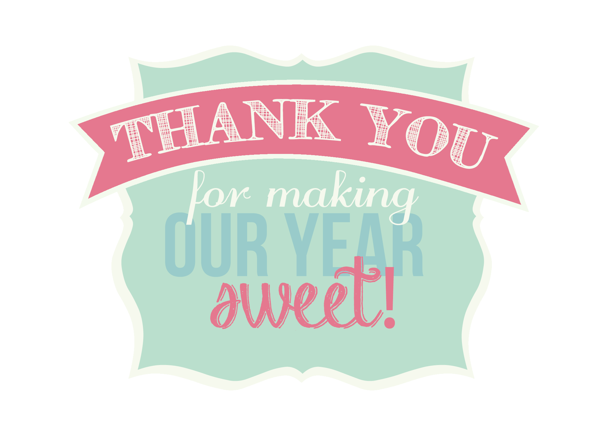 End Of Year Teacher Appreciation Gift With Free Printable in Thanks For A Sweet Year Free Printable