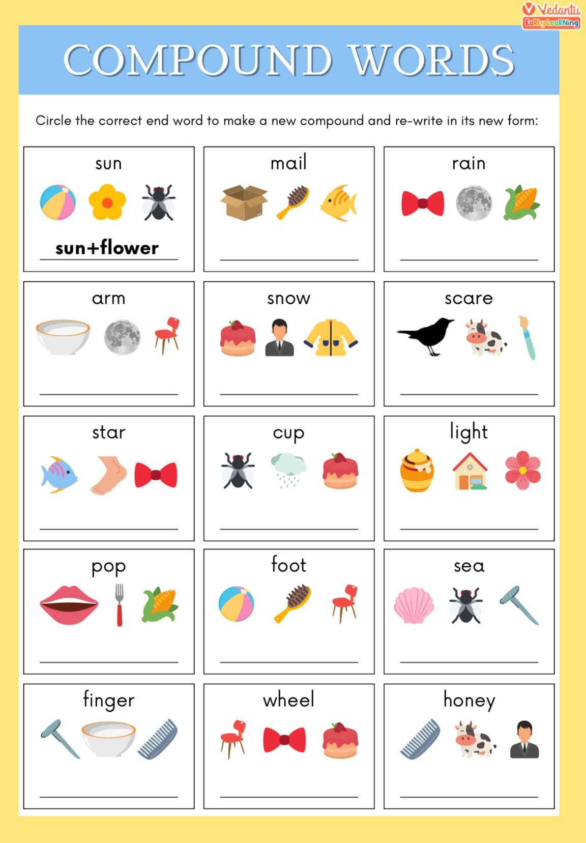 English Grammar And Writing Worksheets For Grade 1 – Fun And with Vocabulary Printable Worksheets For Grade 1