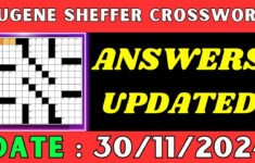 Eugene Sheffer Crossword Online Game For Nov 30 2024|Sheffer with regard to Eugene Sheffer Printable Crossword Puzzles