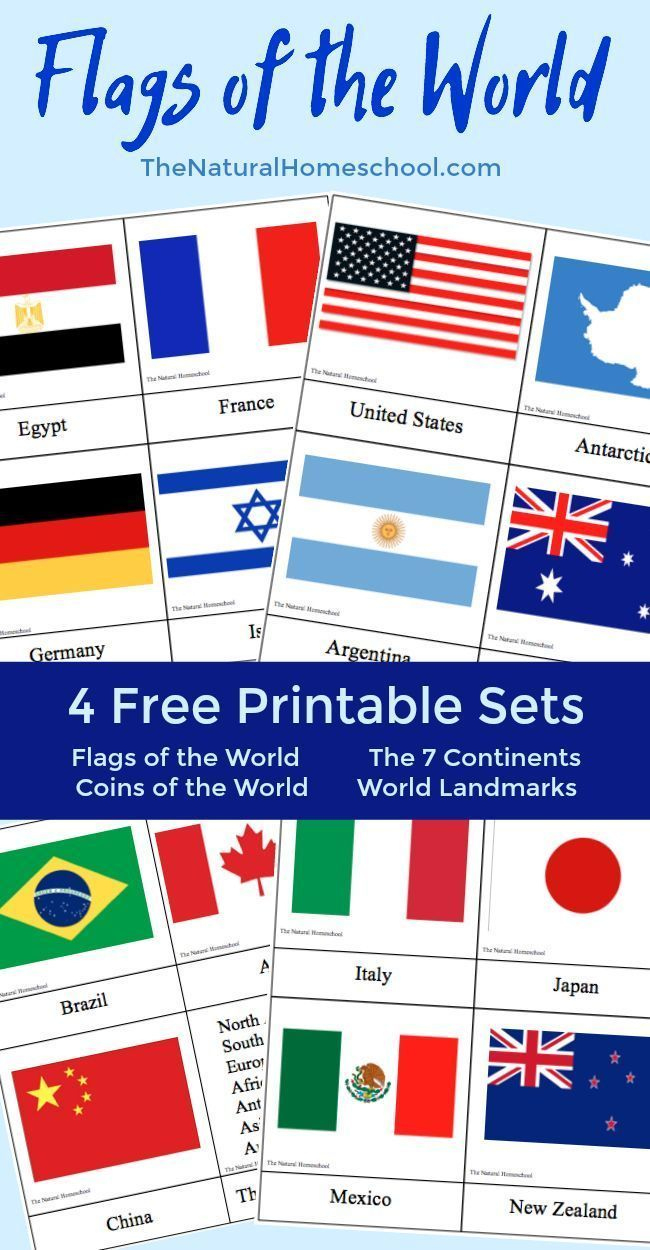 Fantastic Country Flags Of The World With 4 Free Printables in Flags of the World Free Printable