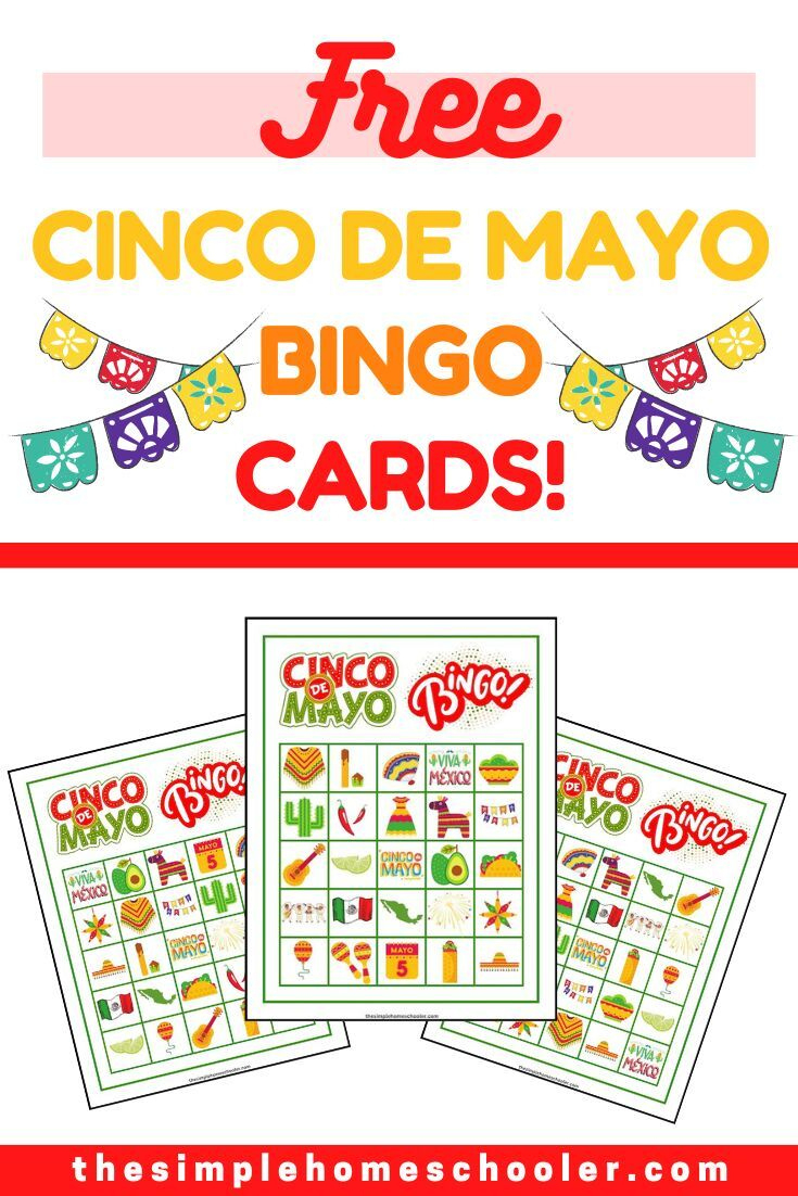Fiesta Fun Cinco De Mayo Bingo Cards: Free &amp;amp; Easy Print! - The regarding Cinco De Mayo Bingo Free Printable