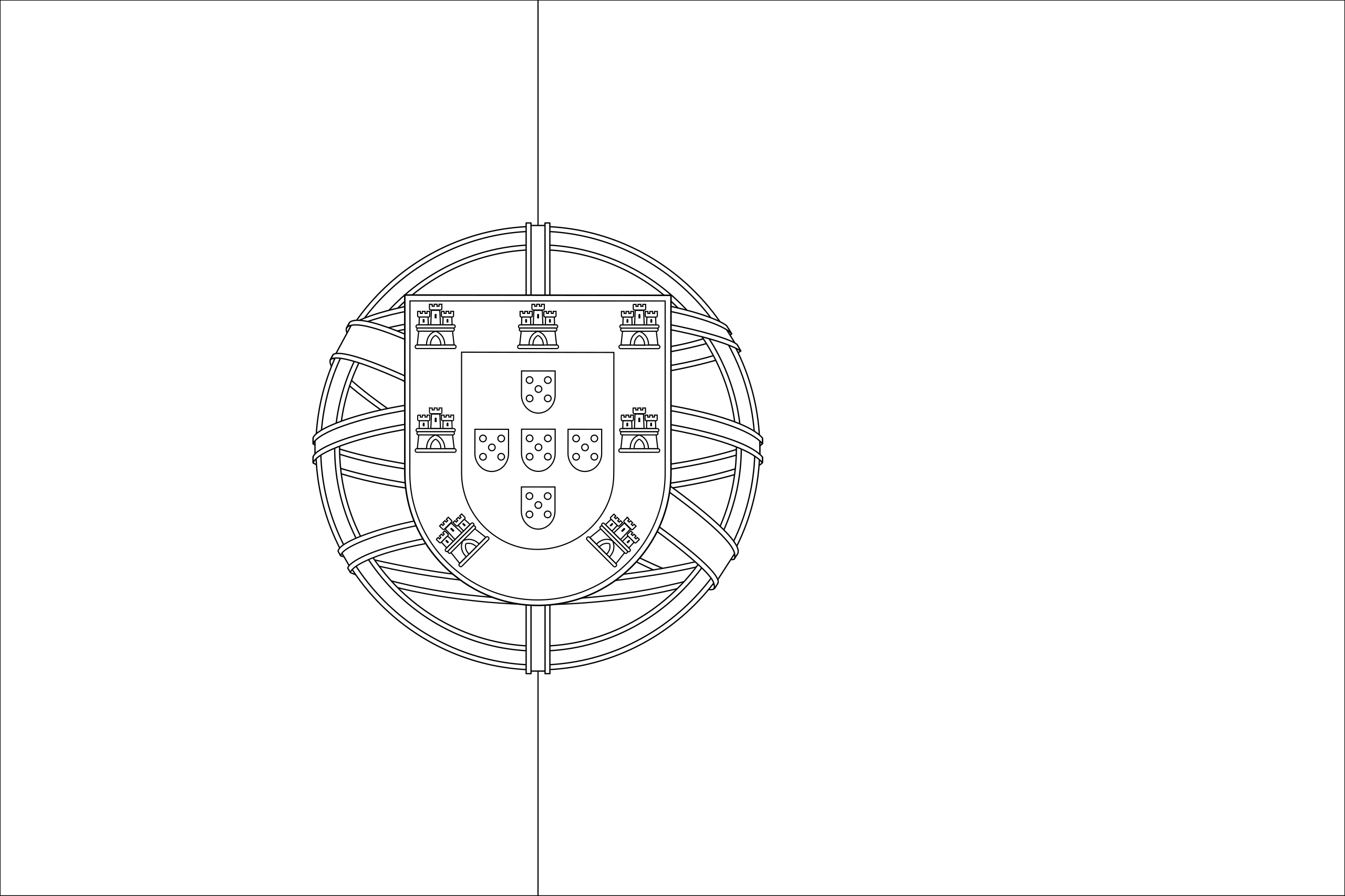File:flag Of Portugal Blank.svg - Wikimedia Commons pertaining to Printable Flag of Portugal
