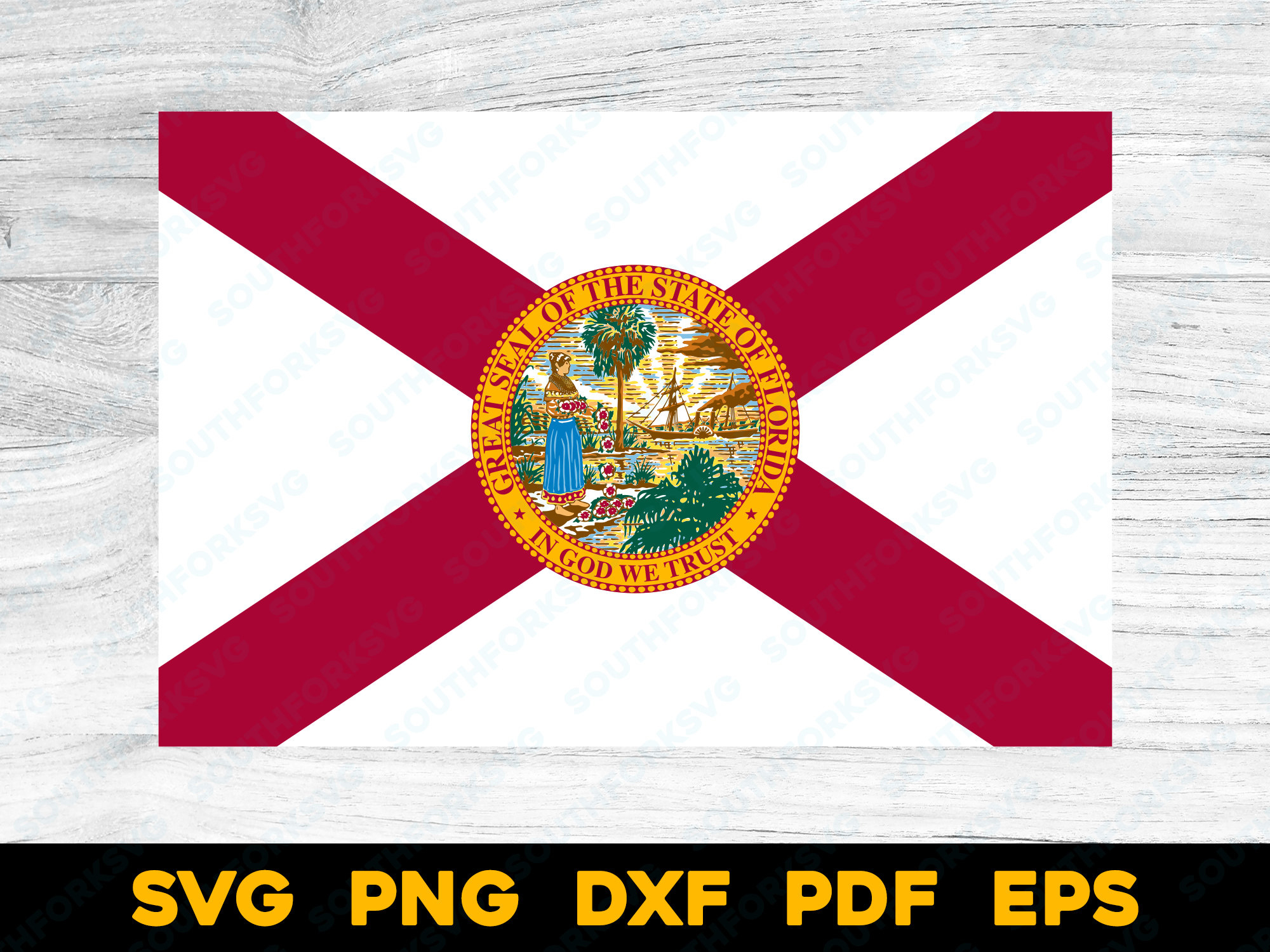 Florida State Flag Svg Png Dxf Eps Pdf Vector Graphic Design throughout Printable Flag Of Florida