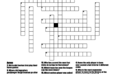 Football Crossword – Wordmint with Football Crossword Printable