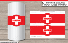 Fortnite Bandage Paper Towel Template pertaining to Fortnite Medkit Printable Free