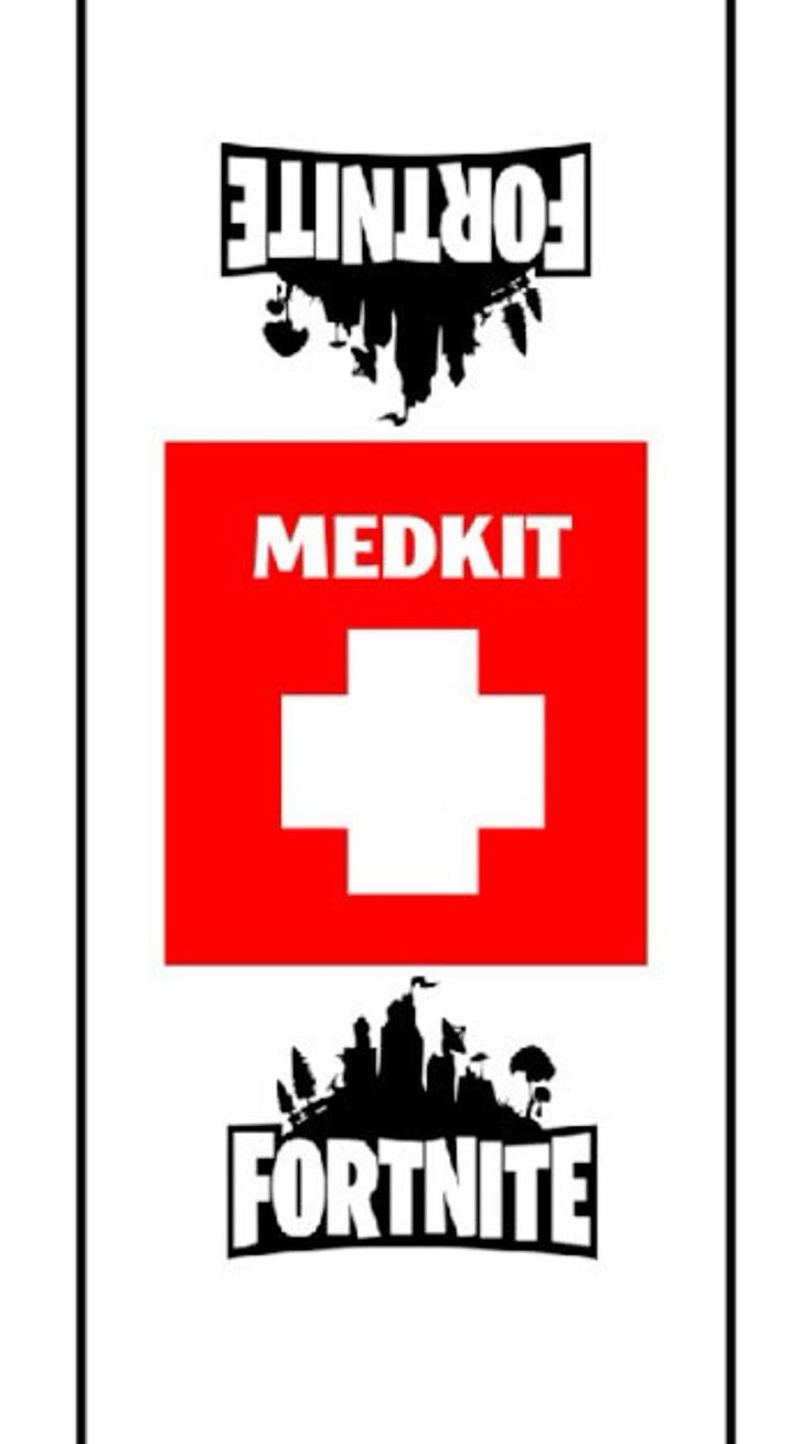 Fortnite Med Kit Candy Bar Wrapper with Fortnite Medkit Printable Free