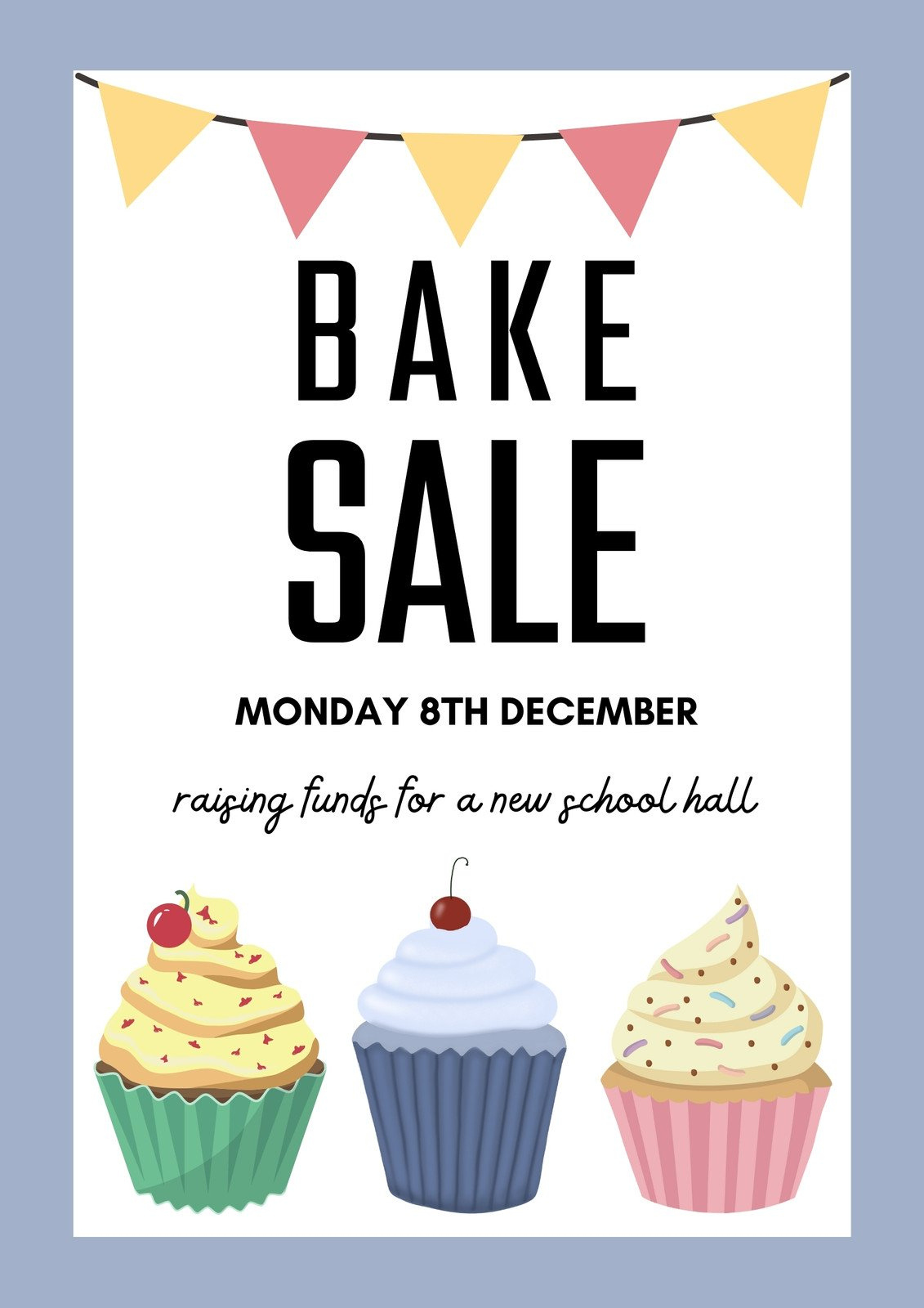 Free And Customizable Bake Sale Templates | Canva inside Bake Sale Tags Free Printable